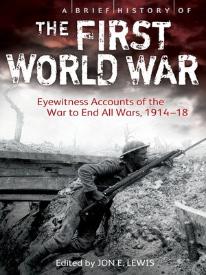 cover image of A Brief History of the First World War